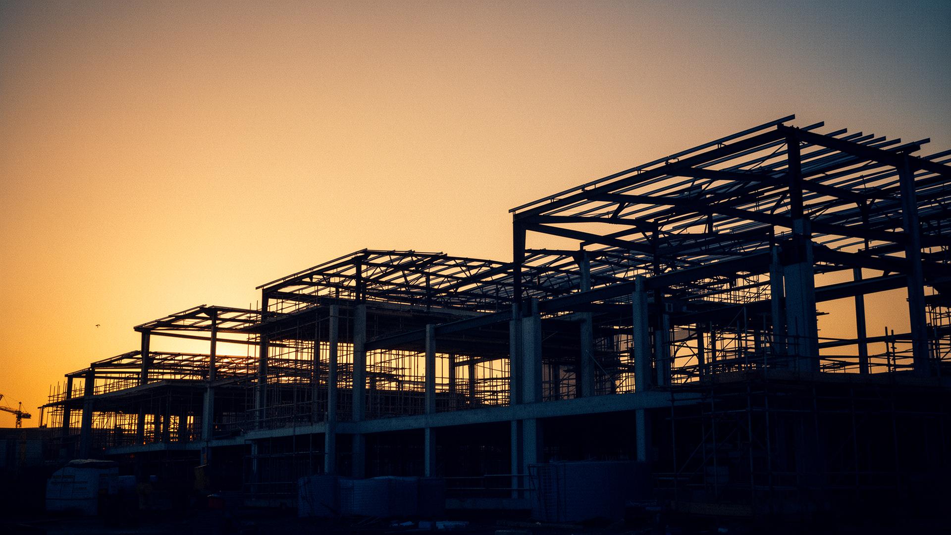 Health and Safety consultant on site at a UK construction project